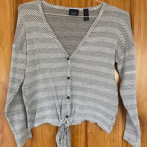 Button down sweater!